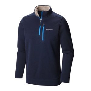 Columbia Men’s Turpin Point Half-zip in Navy Blue